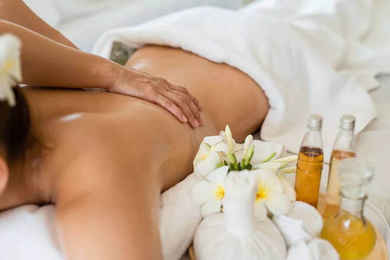 Öl-Massage